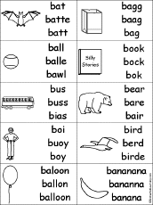 Spelling B Words