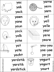 Letter Y Alphabet Activities At Enchantedlearning Com