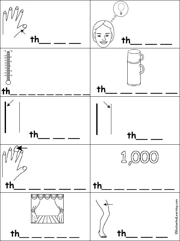 Blends Digraphs Trigraphs And Other Letter Combinations Enchanted Learning