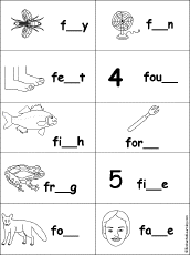 Fill in Missing Letters in F Words