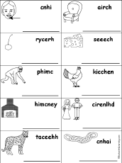 Unscramble Words