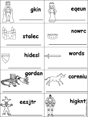 Unscramble Castle Words