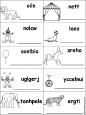 Circus Words