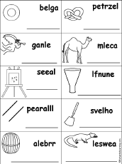 Unscramble Words