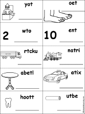 unscramble T Words