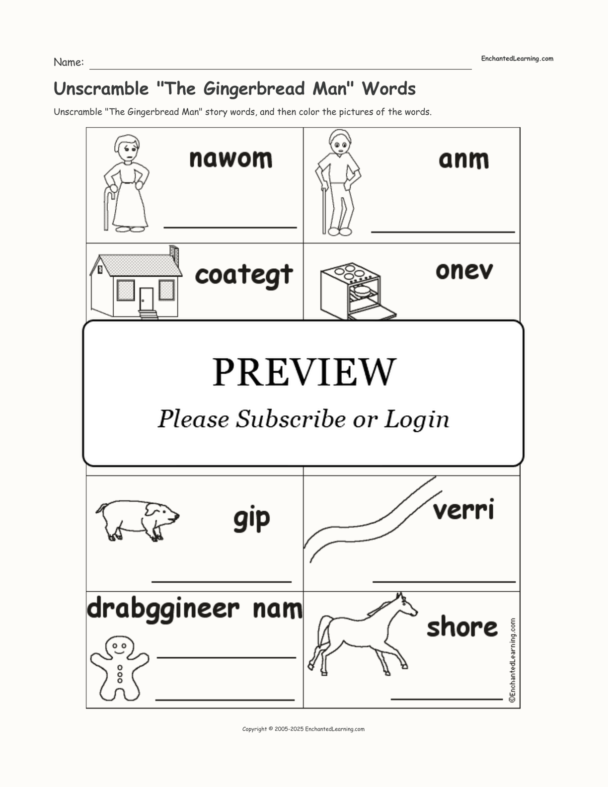 Unscramble