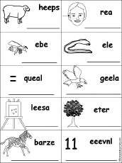 Unscramble Words