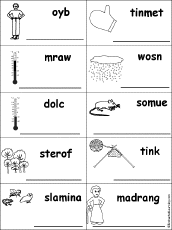 Unscramble Mitten Words