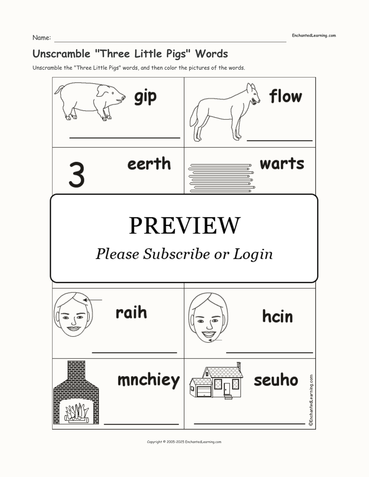 Unscramble