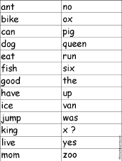 Word for Each Letter