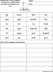 Spelling words