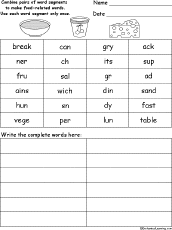 Spelling words