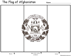 Afghanistan Flag