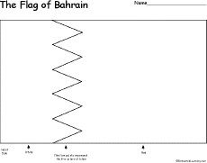 Flag of Bahrain -thumbnail