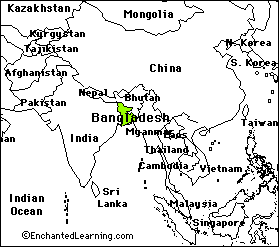 Area near Bangladesh