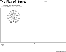 Flag of Burma -thumbnail