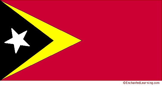 East Timor's Flag
