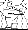 Indian map to label