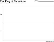 Search result: 'Flag of Indonesia Printout'
