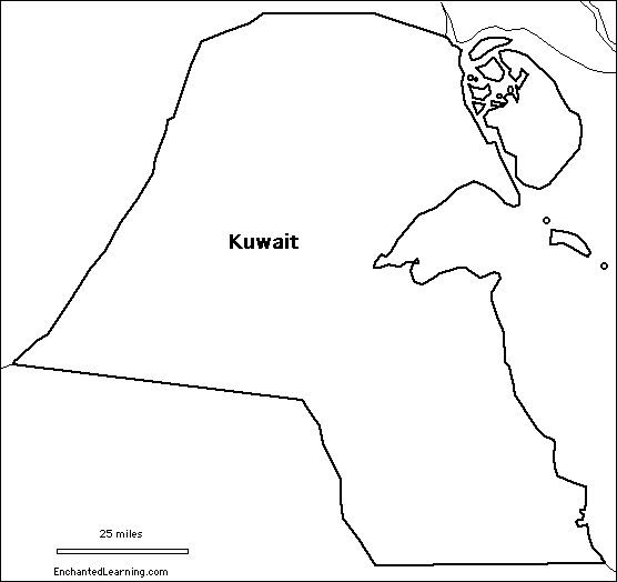 outline map Iran