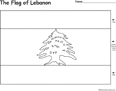 Flag of Lebanon -thumbnail
