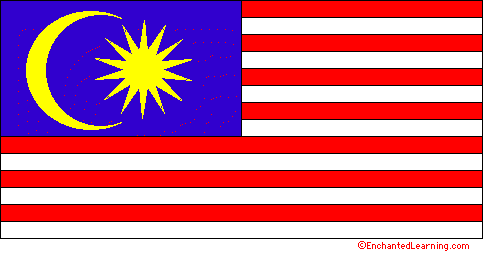 malaysia flag moon and star