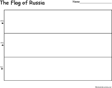 Russia S Flag Enchantedlearning Com