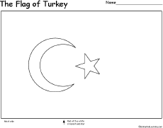 Search result: 'Flag of Turkey Printout'