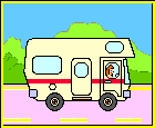 A picture of the Camper Connect-the Dots game screen in BUSY LITTLE BRAINS.