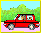 A picture of the Car Connect-the Dots game screen in BUSY LITTLE BRAINS.