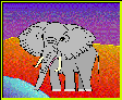 A picture of the Elephant Jigsaw screen in BUSY LITTLE BRAINS.