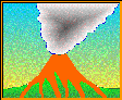 A picture of the Volcano Jigsaw screen in BUSY LITTLE BRAINS.