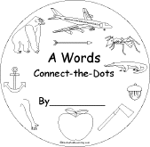 Search result: 'A Words Connect-the-Dots Early Reader Book: Cover Page'