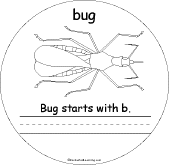 Search result: 'B Words Early Reader Book: Bug Page'