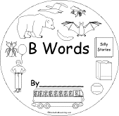 Search result: 'B Words Early Reader Book: Cover Page'