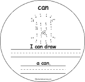 Search result: 'C Words Connect-the-Dots Early Reader Book: Can Page'