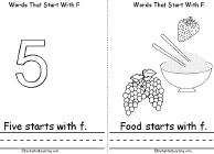 Five, Food