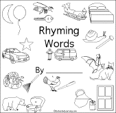 Search result: 'Rhyming Words Early Reader Book: Cover Page'