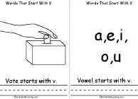 Vote, Vowel