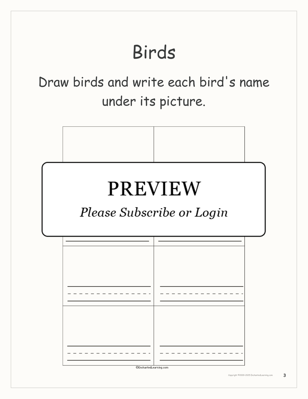 Animal Groups: A Printable Book interactive printout page 3