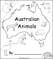 Australian Animals Coloring Pages 8