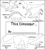 Search result: 'This Dinosaur... Early Reader Book: Cover Page'