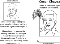 Search result: 'Cesar Chavez Book, A Printable Book: Cover, Introduction'