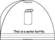 Search result: 'Camping Fun Book, A Printable Book: Water Bottle'