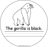 Search result: 'Colors Book: Gorilla'
