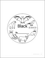 Search result: 'Black Things: A Color Book'