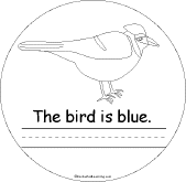 Search result: 'Blue Color Shape Book: Bird'
