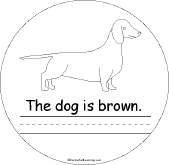 Search result: 'Brown Color Book: Dog'