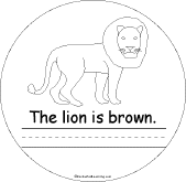 Search result: 'Colors Book: Lion'