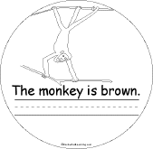 Search result: 'Brown Color Book: Monkey'